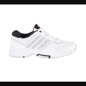 Adidas Men's White and Black Athletic Shoes